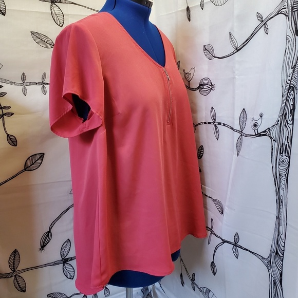 Torrid - Zip Blouse - Picture 2 of 8